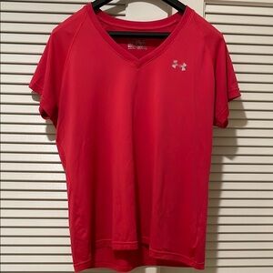 Under Armour Women's Pink Short Sleeve Tee